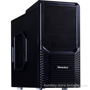 Desktop Computer Case, Radiation Protection Chassis, Tool-free Installation, Liquid Cooling System
